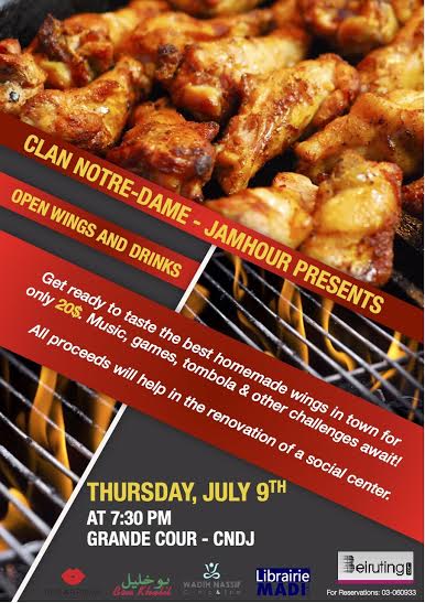 Clan Notre Dame Open Wings & Drinks